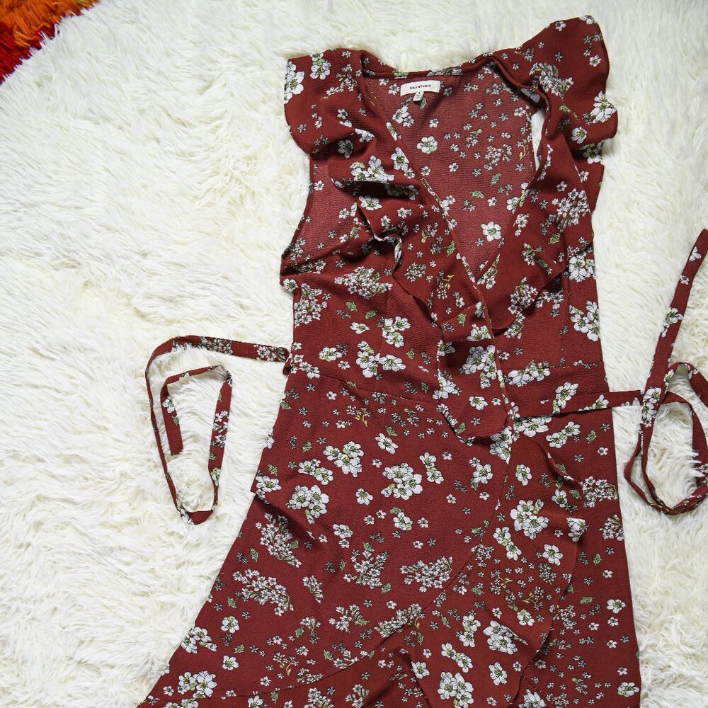 Max Studio Wrap Dress